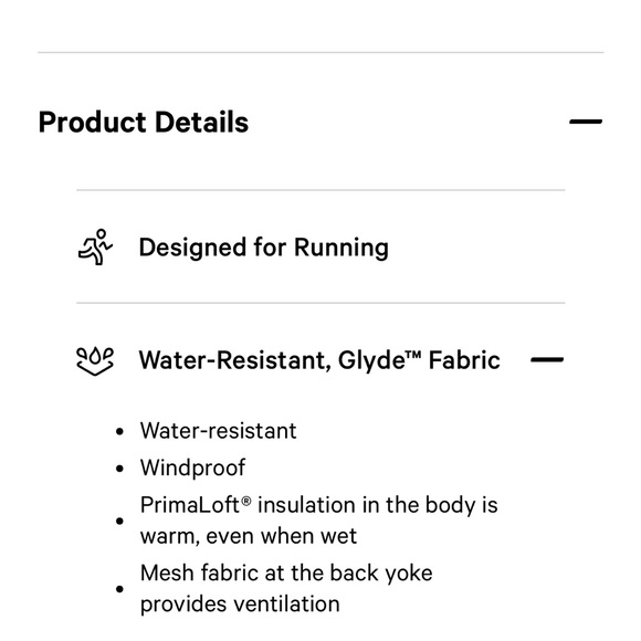 Lululemon NWT Insulated Back-Vent Running Jacket $198 USD Size L Black - Picture 15 of 16